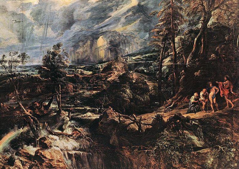 Peter Paul Rubens Stormy Landscape china oil painting image